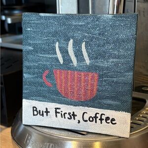 Coffee bar sign